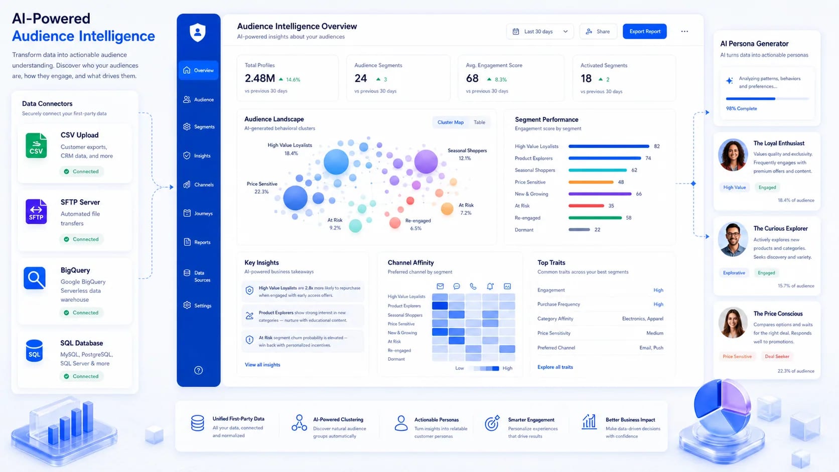 Audience Insights Platform interface preview